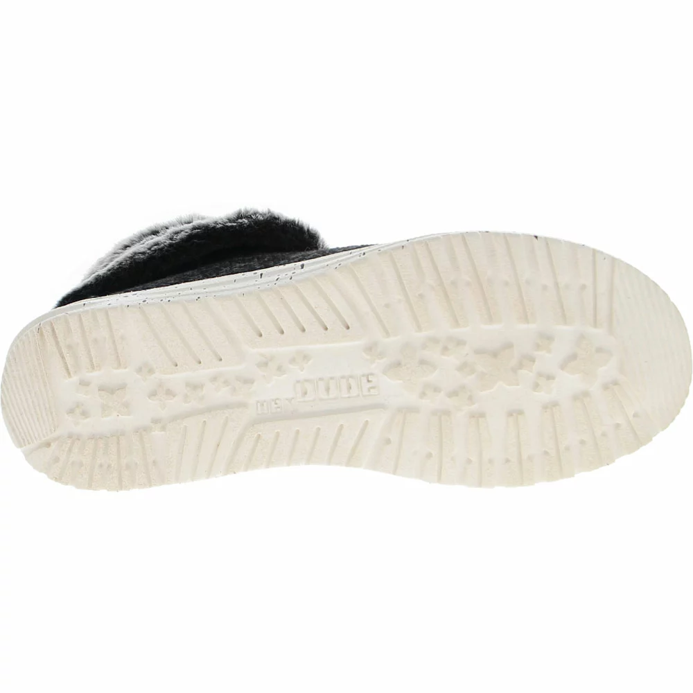 Hey Dude Britt Casual Shoes - Womens Black - Image 4