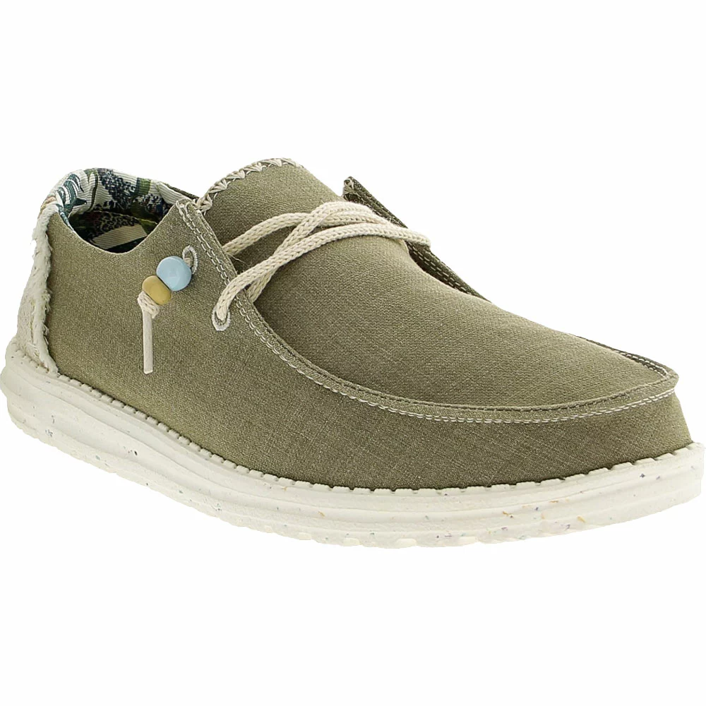 Hey Dude Wendy Fringe Womens Slip On Casual Shoes Rosemary - Image 2