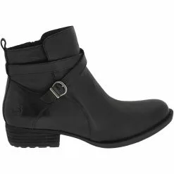 Born Faywood Ankle Boots - Womens Black