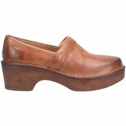 Born Freya Clog Womens Slip On Casual Shoes Brown
