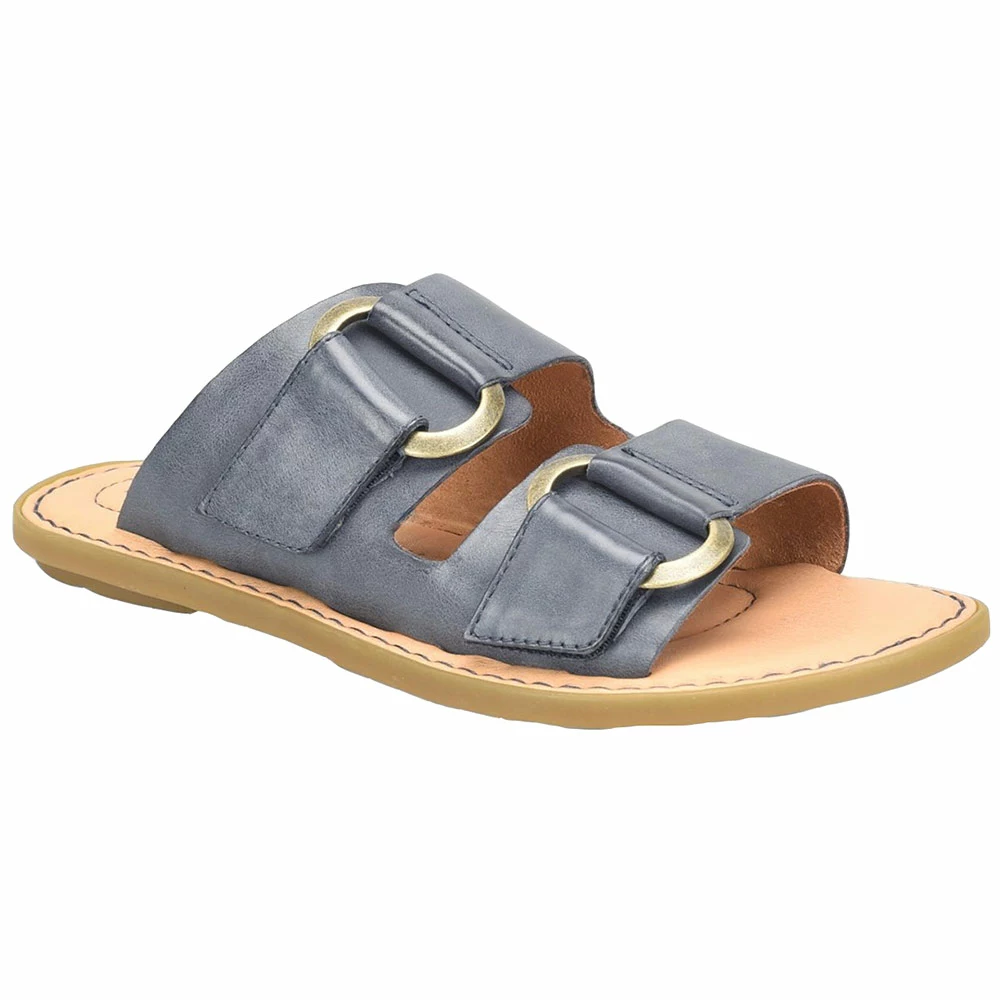Born Marston Slide Womens Sandals Navy
