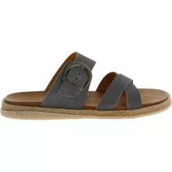 Born Caite Sandals - Womens Dark Jeans Suede