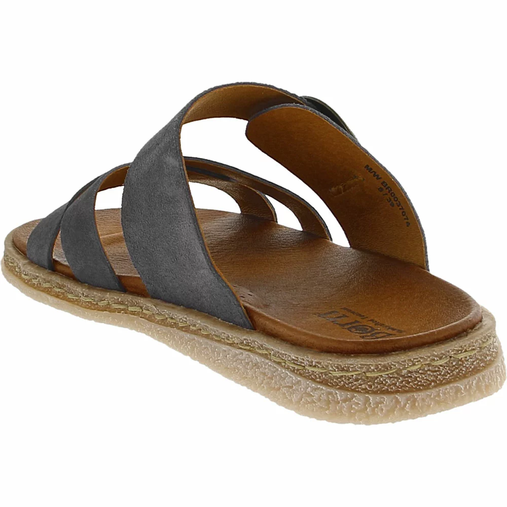 Born Caite Sandals - Womens Dark Jeans Suede - Image 3