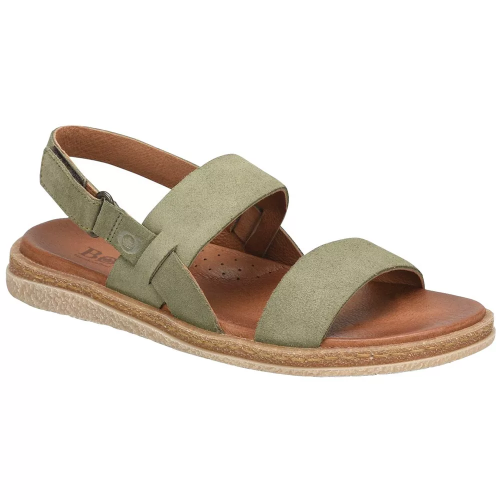 Born Cadyn Sandals - Womens Loden Green Suede - Image 2