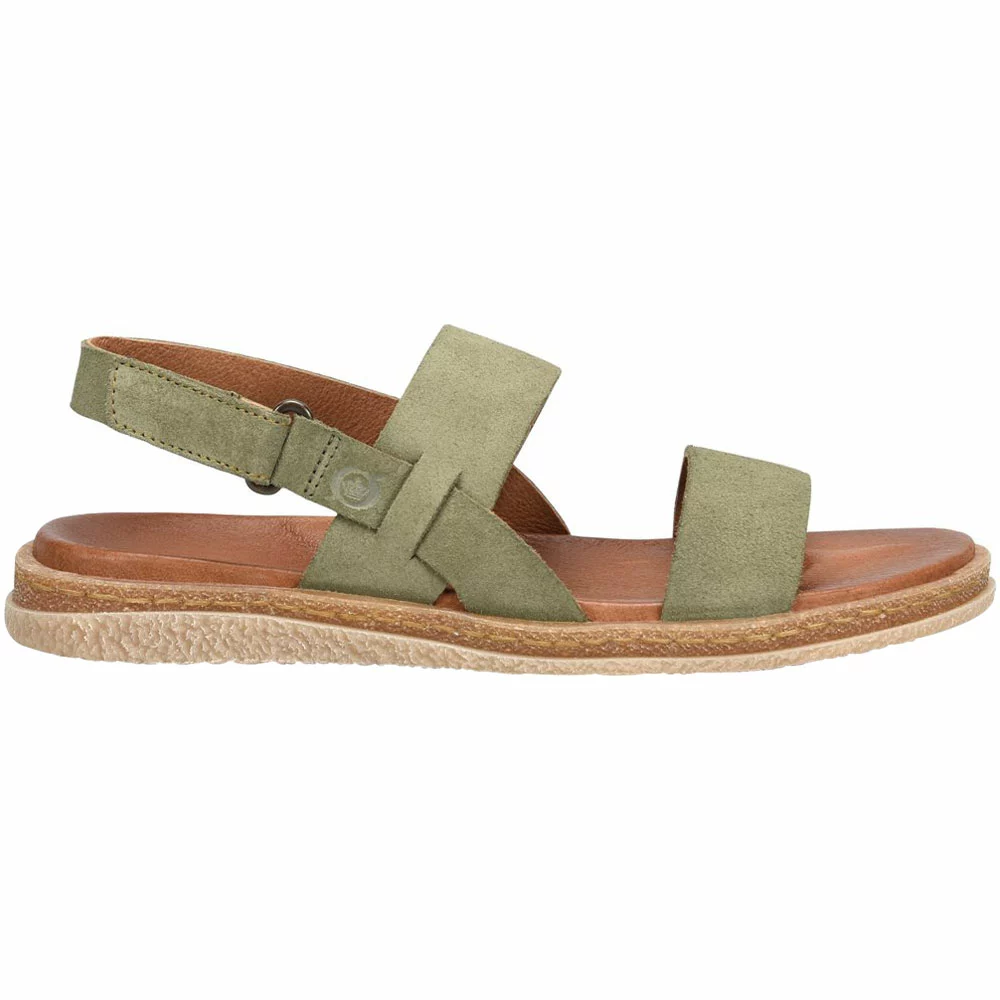 Born Cadyn Sandals - Womens Loden Green Suede
