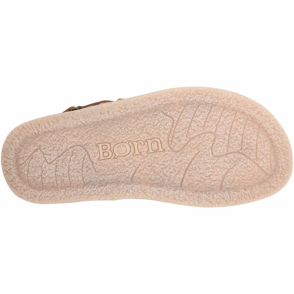 Born Cadyn Sandals - Womens Camel Suede Tan - Image 4