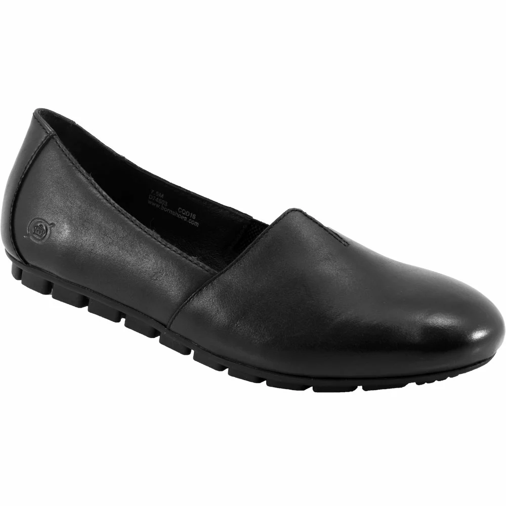 Born Sebra Slip On Casual Shoes - Womens Black - Image 2