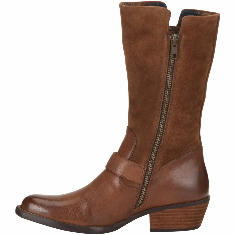 Born Walker Tall Dress Boots - Womens Brown - Image 3