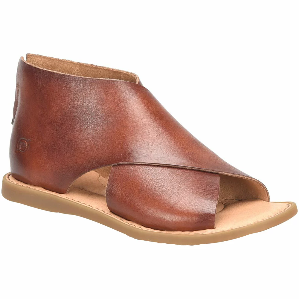 Born Iwa Sandals - Womens Dark Tan Bourbon - Image 2