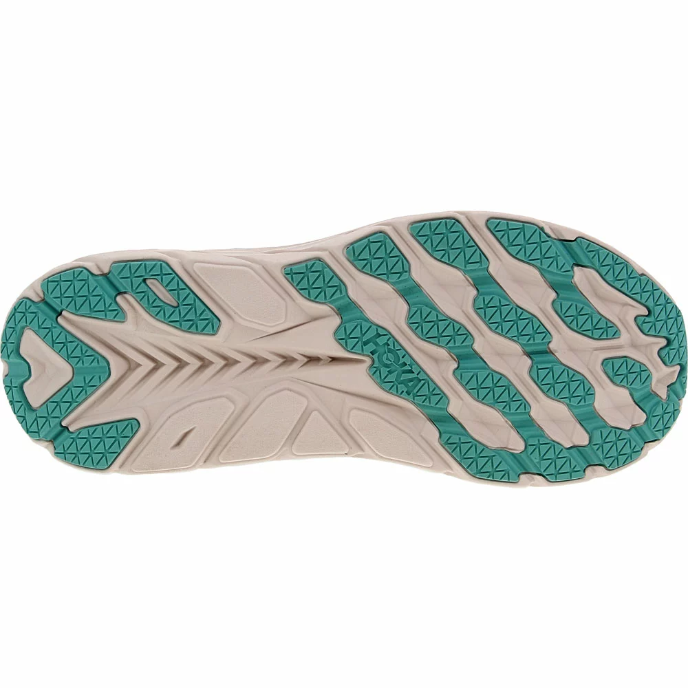 Hoka One One Clifton 8 Running Shoes - Womens Aquarelle Eggshell Blue - Image 4