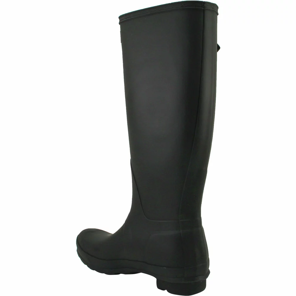 Hunter Original Tall Rain Boots - Womens Black - Image 3