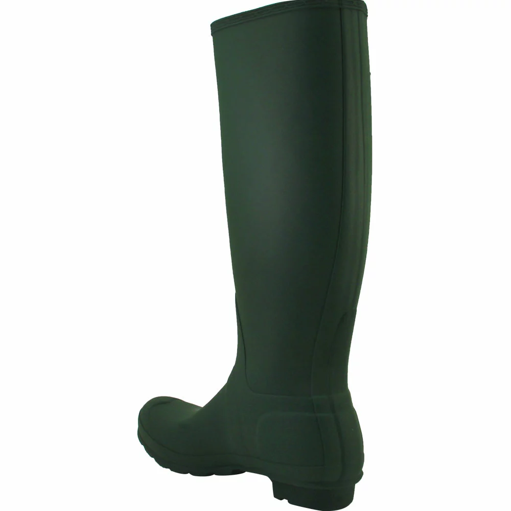 Hunter Original Tall Rain Boots - Womens Hunter Green - Image 3