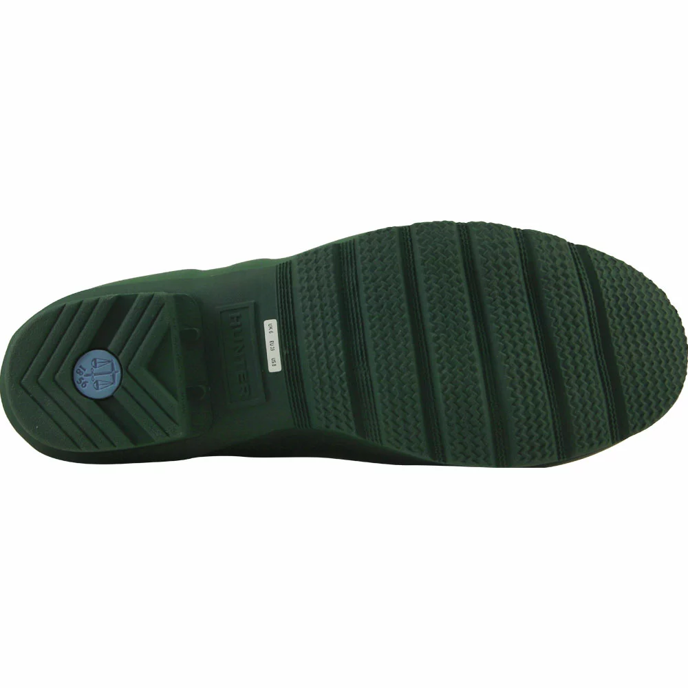 Hunter Original Tall Rain Boots - Womens Hunter Green - Image 4