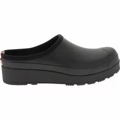 Hunter Original Play Clog Slip On Casual Shoes - Womens Black