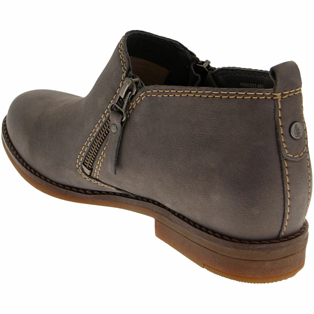 Hush Puppies Mazin Cayto Casual Boots - Womens Smoke Nubuck - Image 3