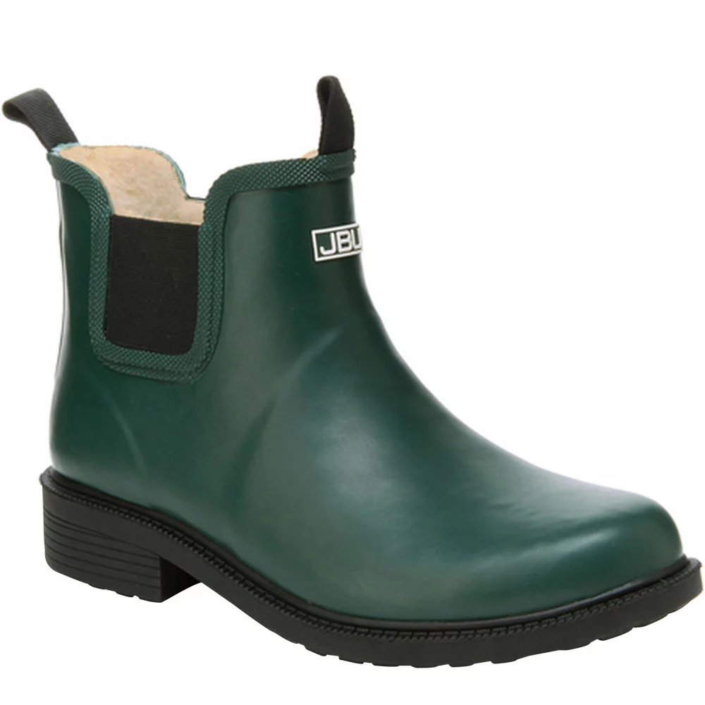 JBU Chelsea Rain Boot Womens Rubber Boots Hunter Green - Image 2