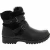 JBU Indiana Womens Water-Resistant Winter Boots Black