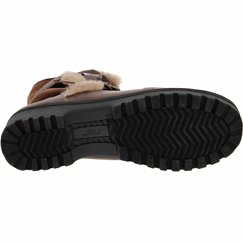 JBU Indiana Womens Water-Resistant Winter Boots Brown - Image 4
