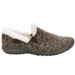 JBU Willow Knit Slippers - Womens Brown