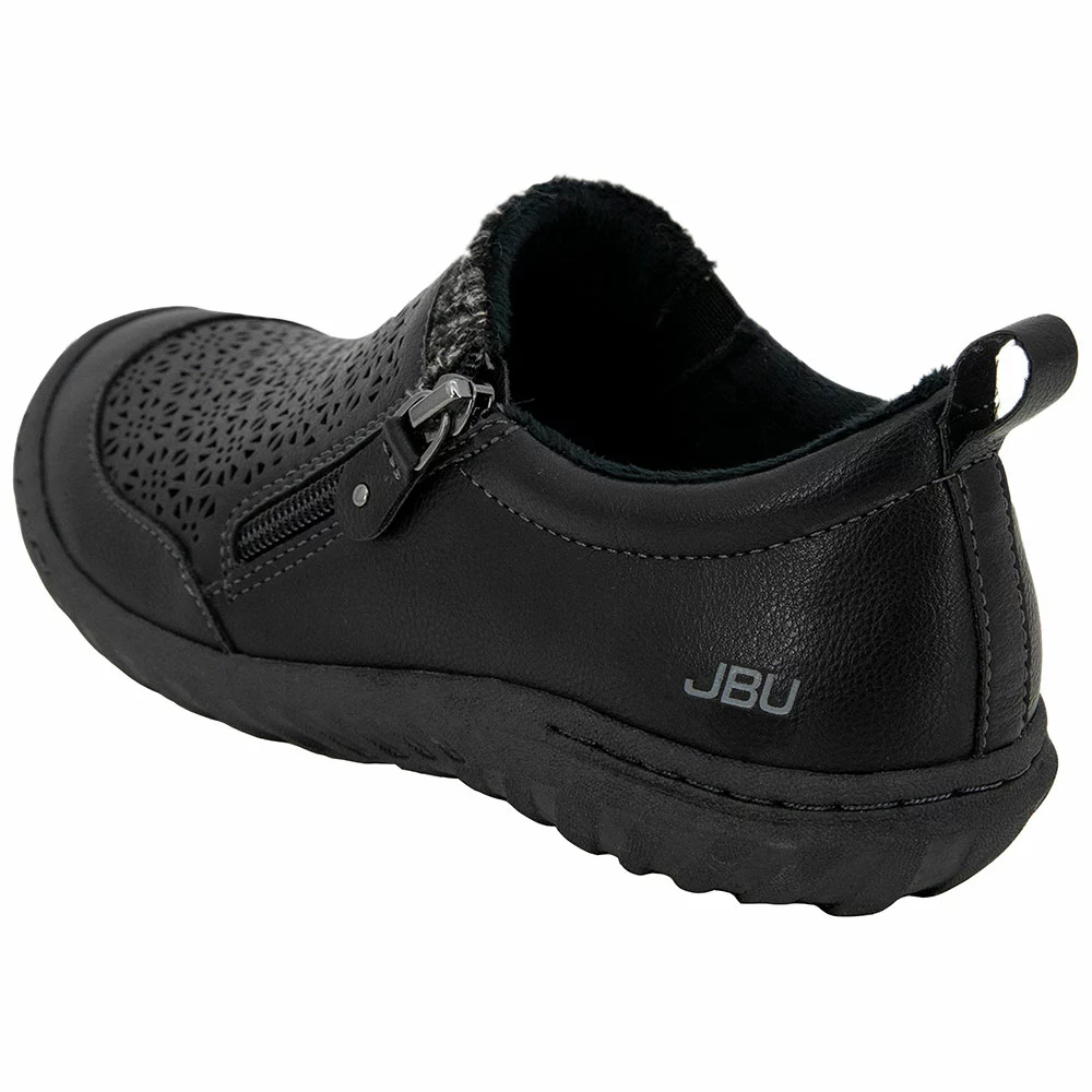 JBU Amber Slip On Casual Shoes - Womens Black - Image 3