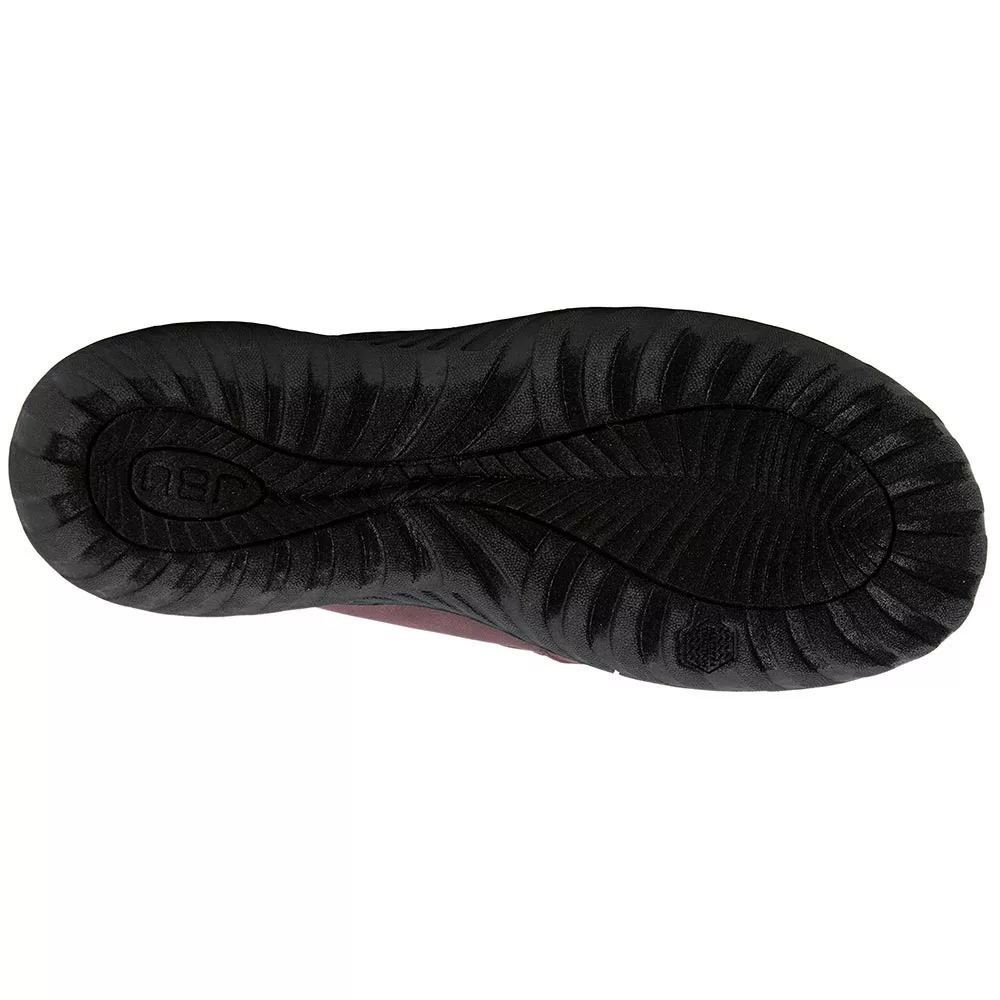 JBU Amber Slip On Casual Shoes - Womens Burgundy - Image 4