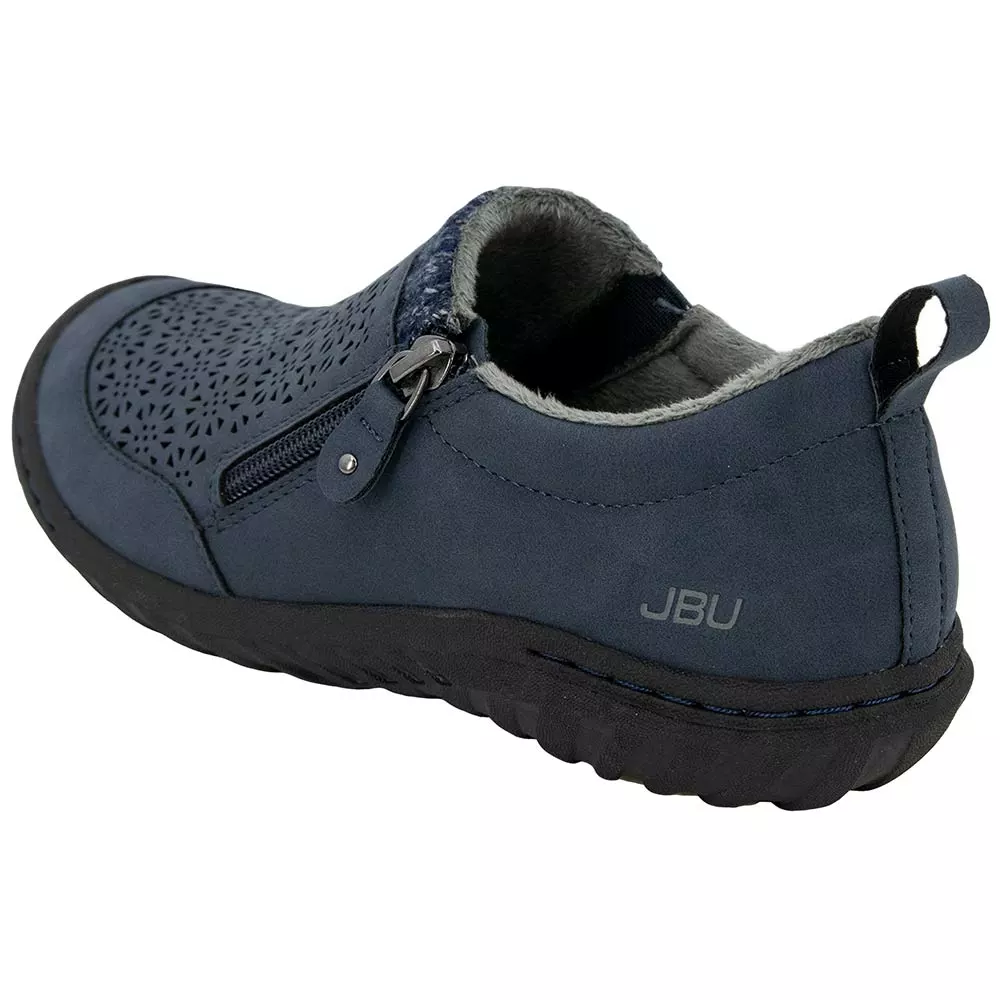 JBU Amber Slip On Casual Shoes - Womens Navy - Image 3