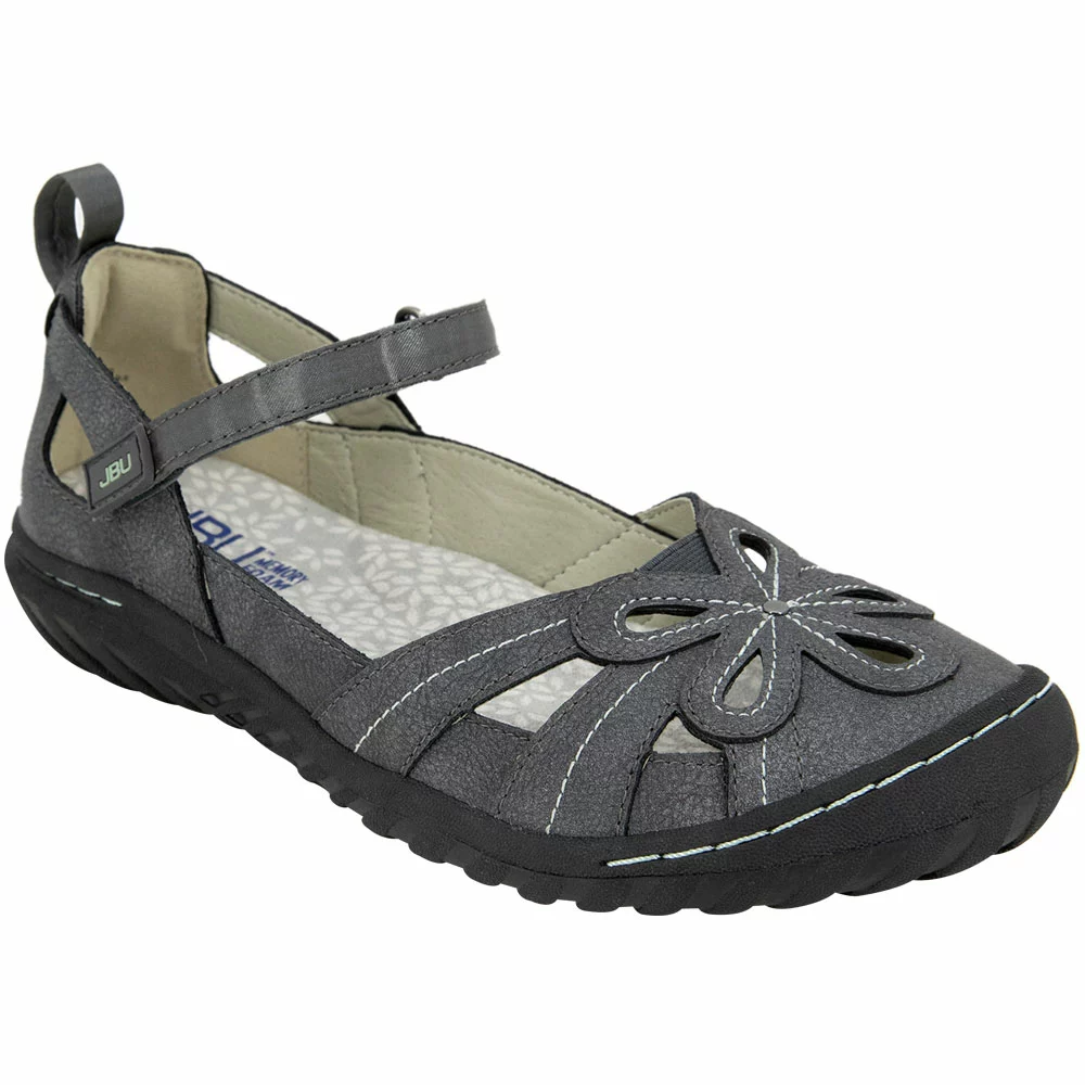 JBU Magnolia Mary Jane Casual Shoes - Womens Charcoal - Image 2