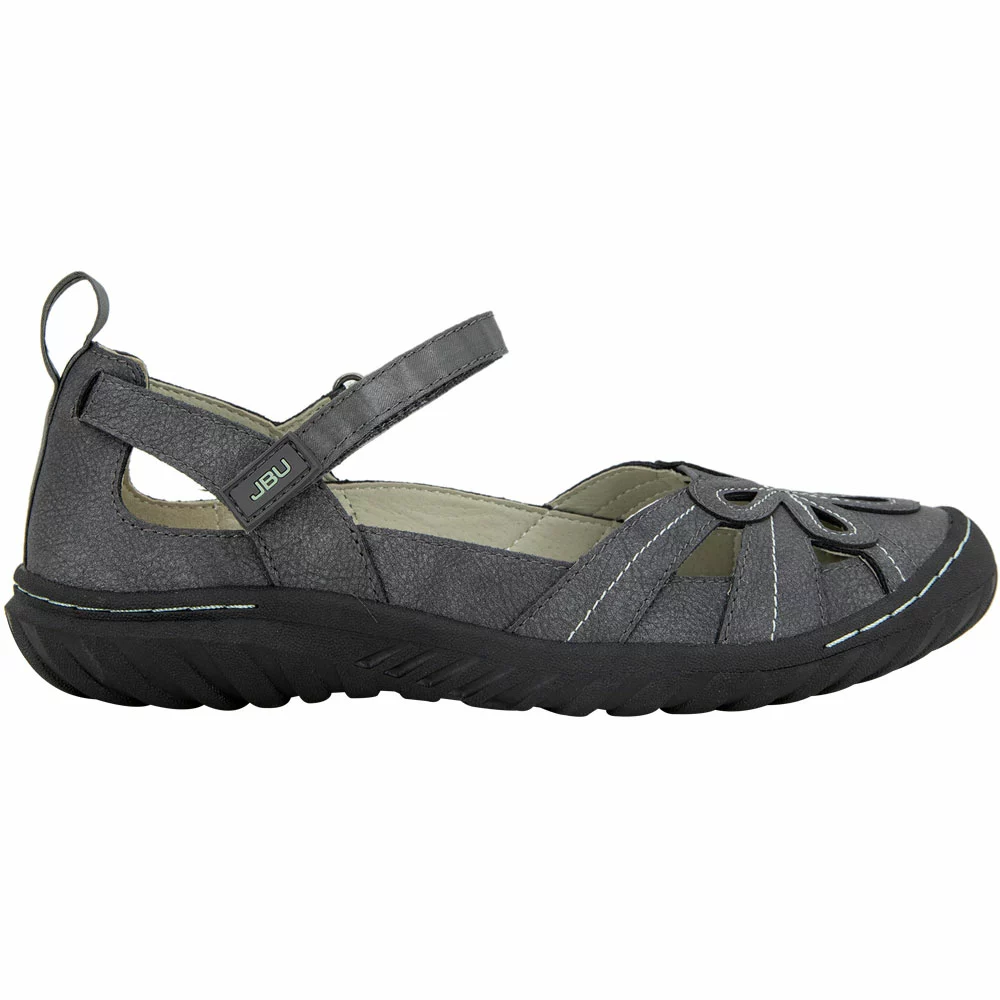 JBU Magnolia Mary Jane Casual Shoes - Womens Charcoal