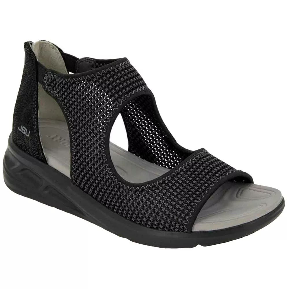 JBU Margot Sandals - Womens Black Snake - Image 2