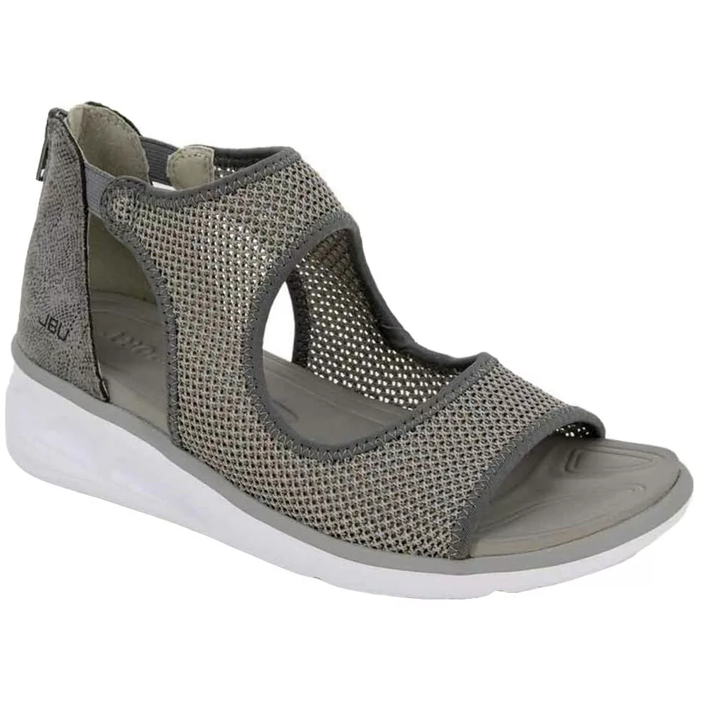 JBU Margot Sandals - Womens Light Grey Snake - Image 2