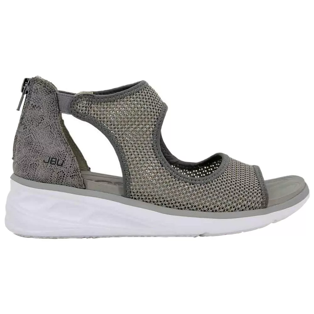 JBU Margot Sandals - Womens Light Grey Snake