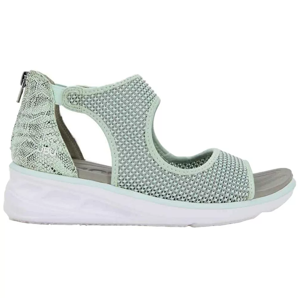JBU Margot Sandals - Womens Mint Snake