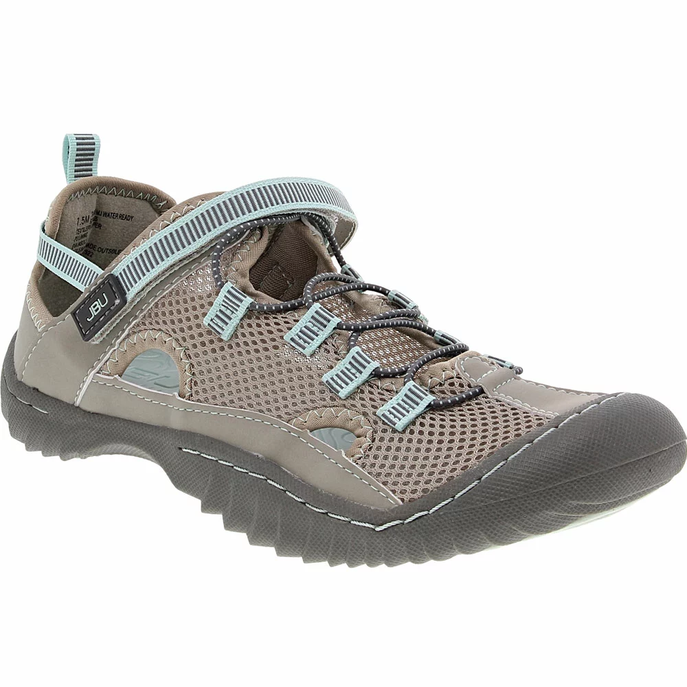 JBU Tahoe Mj Water Ready Outdoor Sandals - Womens Grey Blue - Image 2