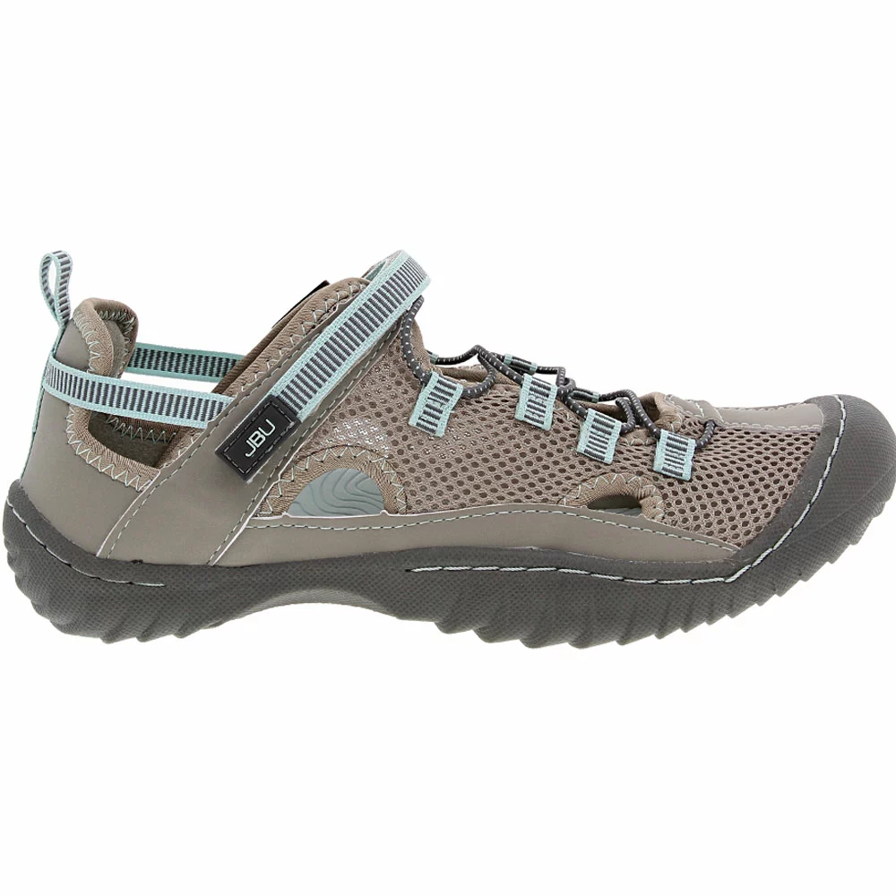 JBU Tahoe Mj Water Ready Outdoor Sandals - Womens Grey Blue