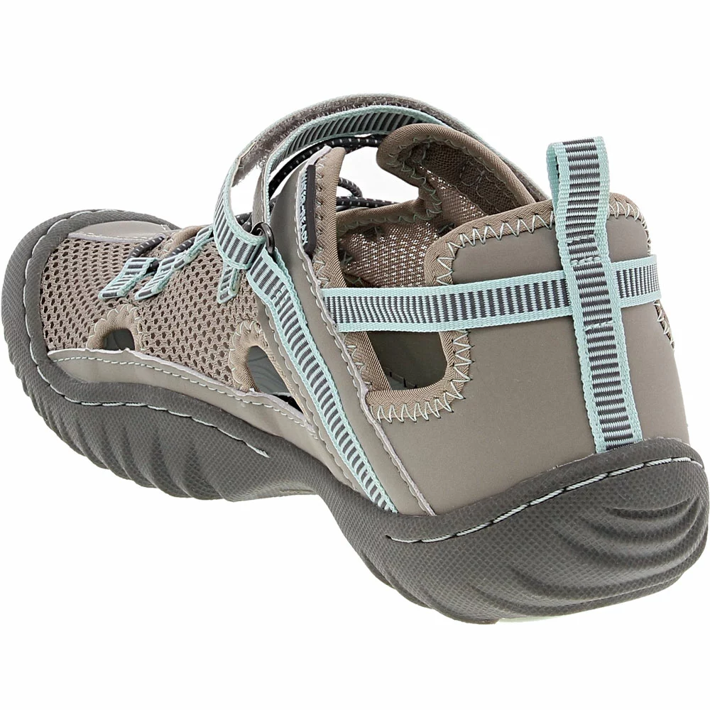 JBU Tahoe Mj Water Ready Outdoor Sandals - Womens Grey Blue - Image 3