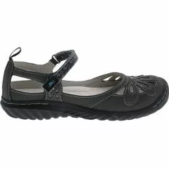 JBU Wildflower Encore Slip On Casual Shoes - Womens Charcoal