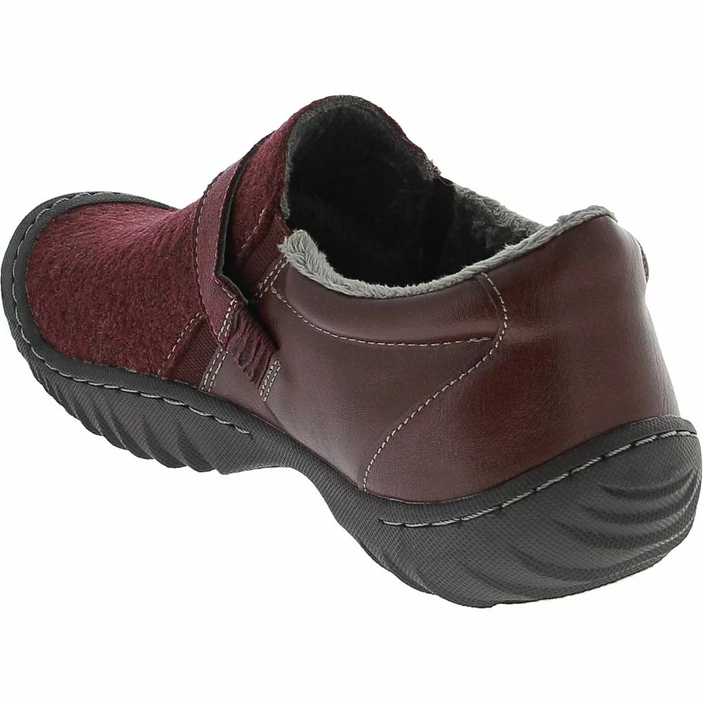JBU Blair Slip On Casual Shoes - Womens Wine - Image 3