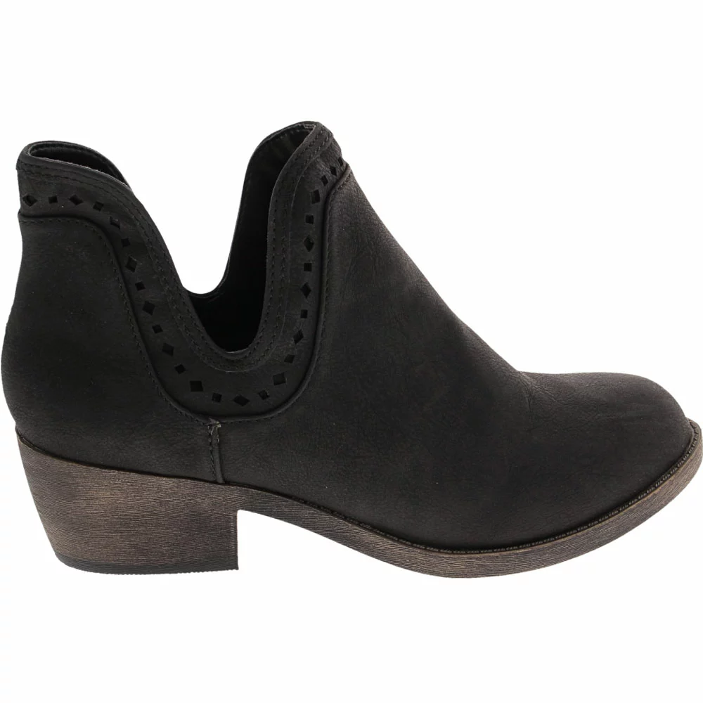 Jellypop Brenton Casual Boots - Womens Black Distress