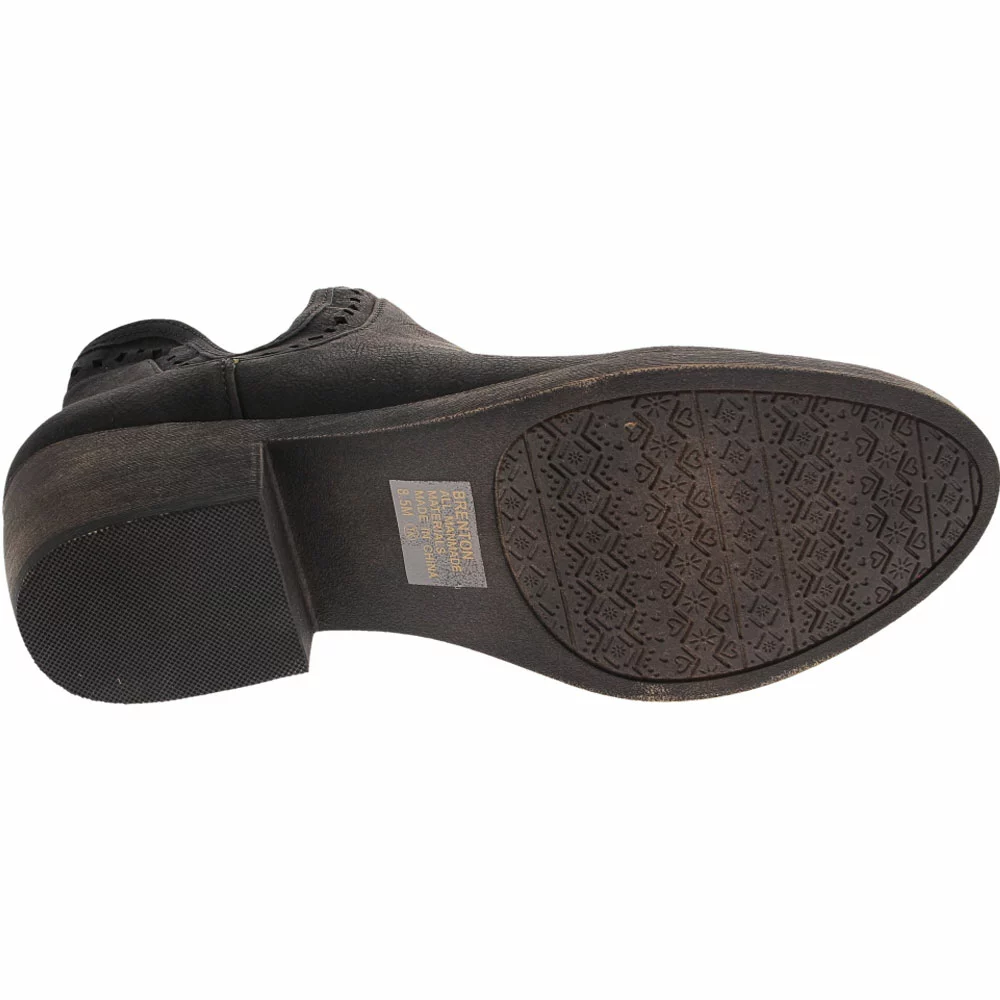 Jellypop Brenton Casual Boots - Womens Black Distress - Image 4