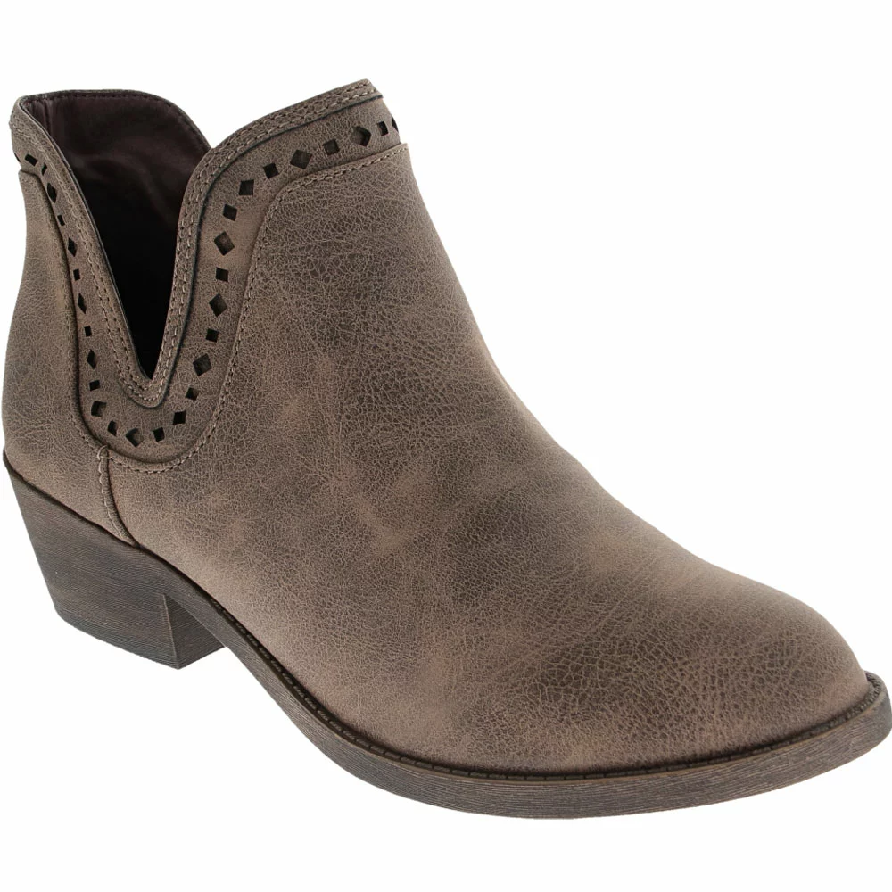 Jellypop Brenton Casual Boots - Womens Brown Distress - Image 2