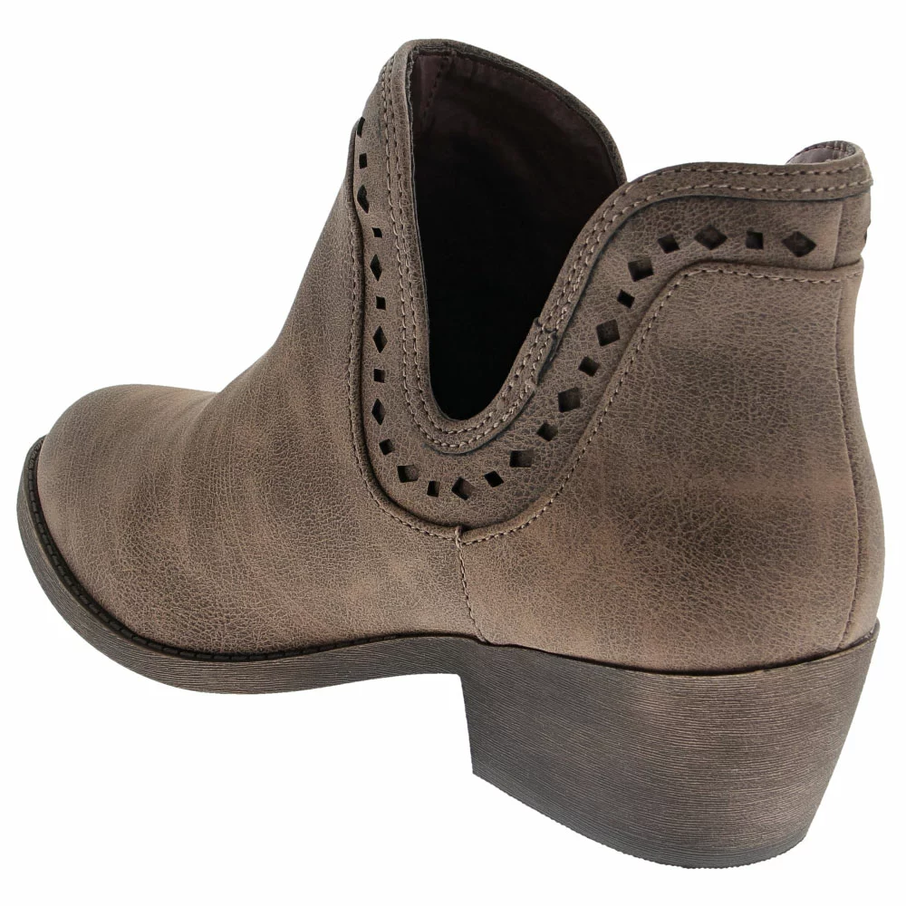 Jellypop Brenton Casual Boots - Womens Brown Distress - Image 3