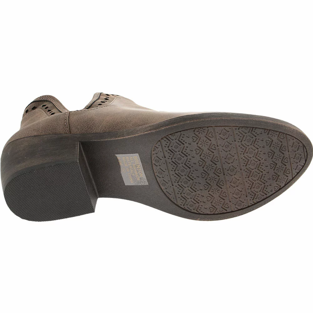 Jellypop Brenton Casual Boots - Womens Brown Distress - Image 4