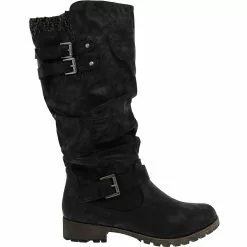 Jellypop Creed Tall Dress Boots - Womens Black