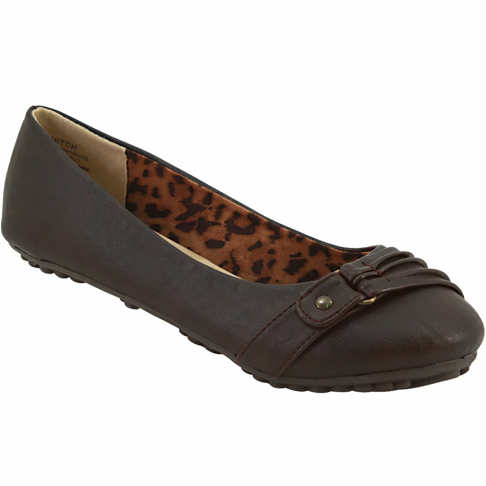 Jellypop Hitch Slip On Casual Shoes - Womens Dark Brown - Image 2