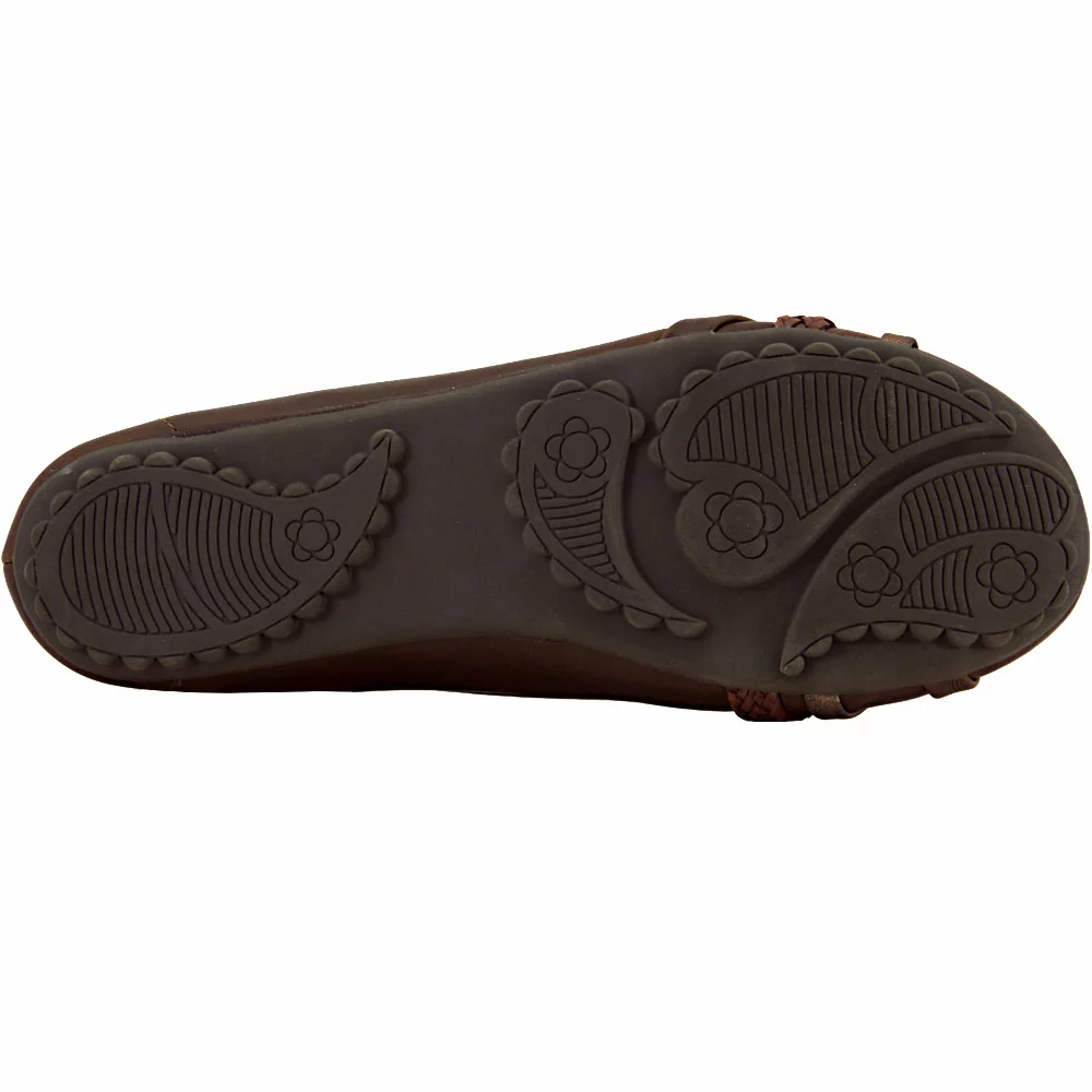 Jellypop Jassinda Slip On Casual Shoes - Womens Dark Brown - Image 4