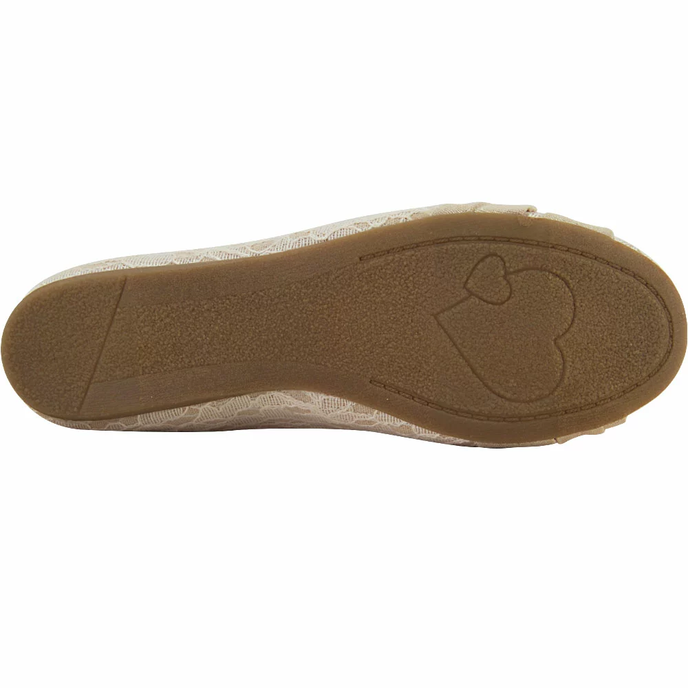 Jellypop Petite Slip On Casual Shoes - Womens Natural - Image 4
