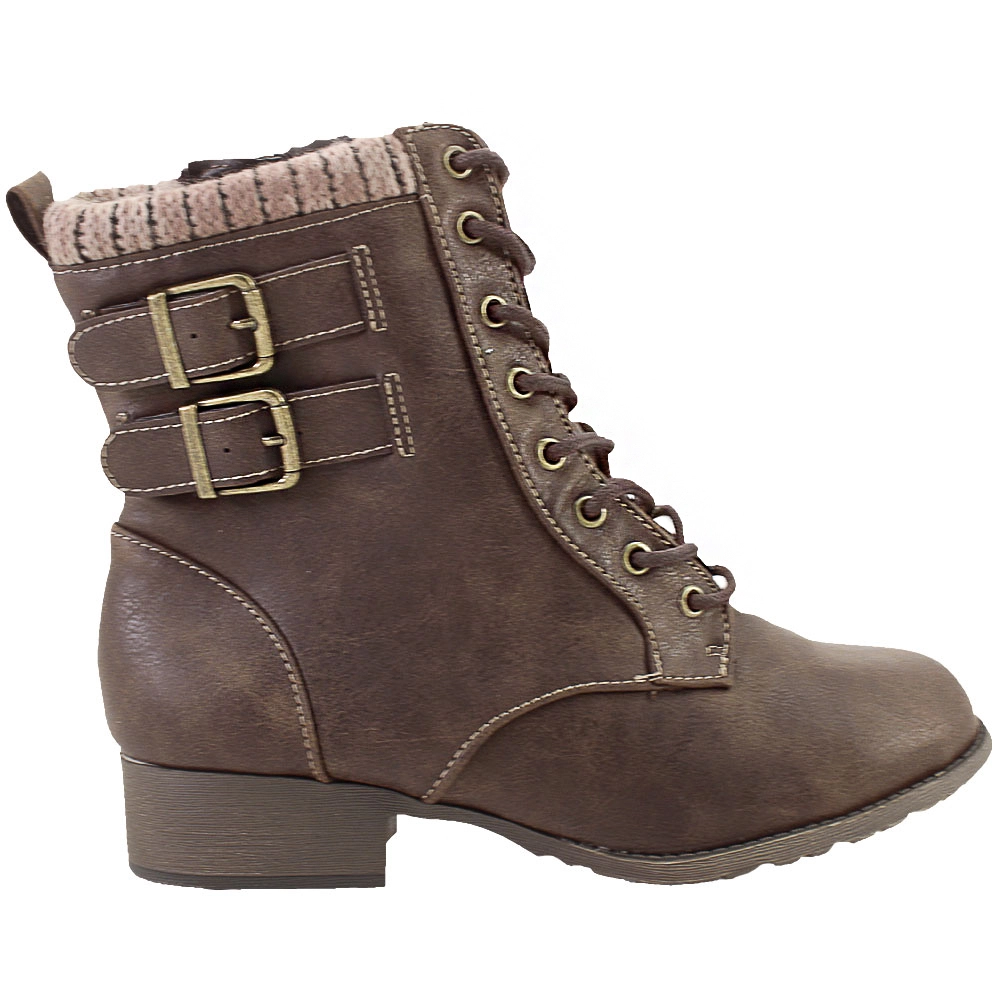 Jellypop Plucky Casual Boots - Womens Dark Brown Smooth