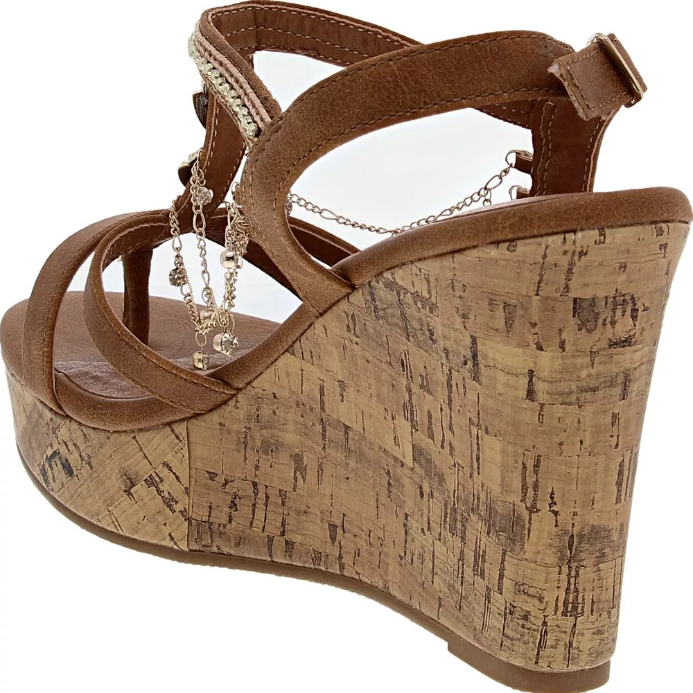 Jellypop Raziel Sandals - Womens Cognac - Image 3