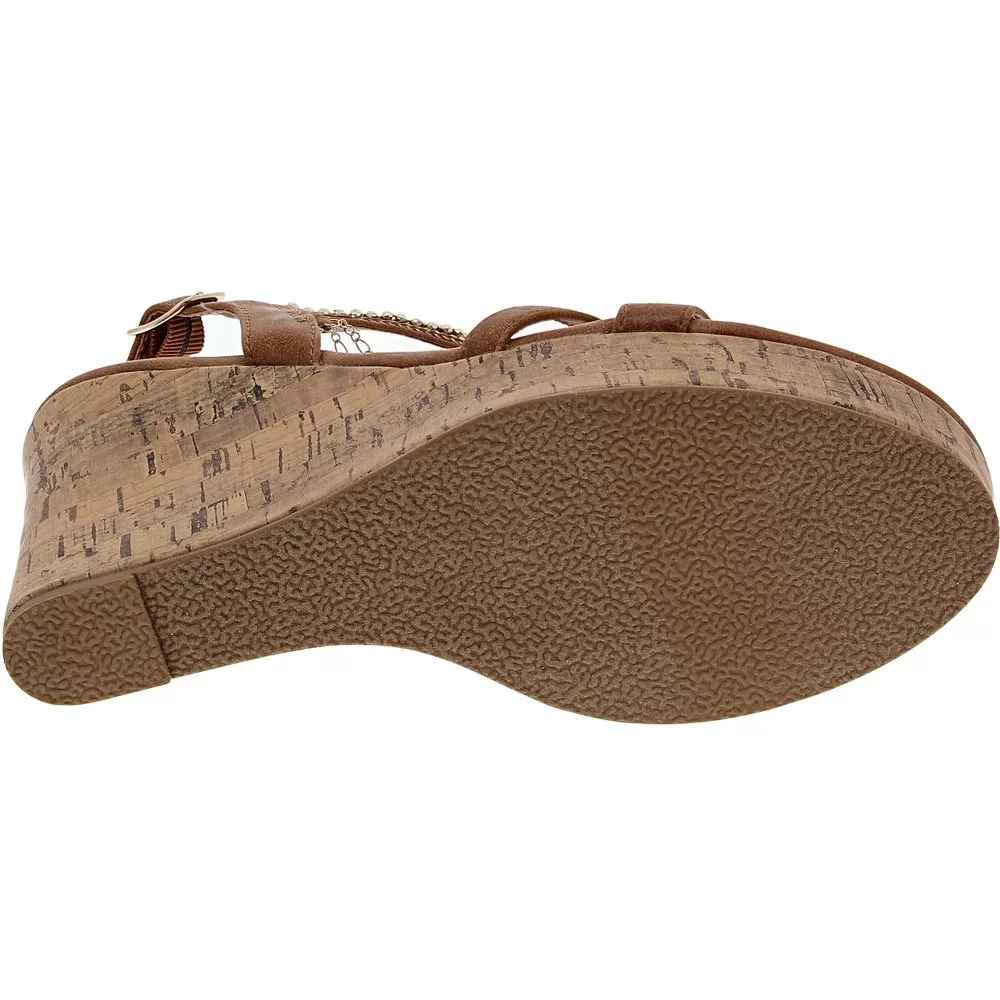 Jellypop Raziel Sandals - Womens Cognac - Image 4