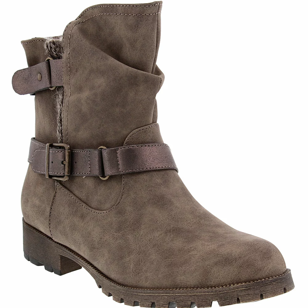 Jellypop Ryerson Ankle Boots - Womens Taupe - Image 2